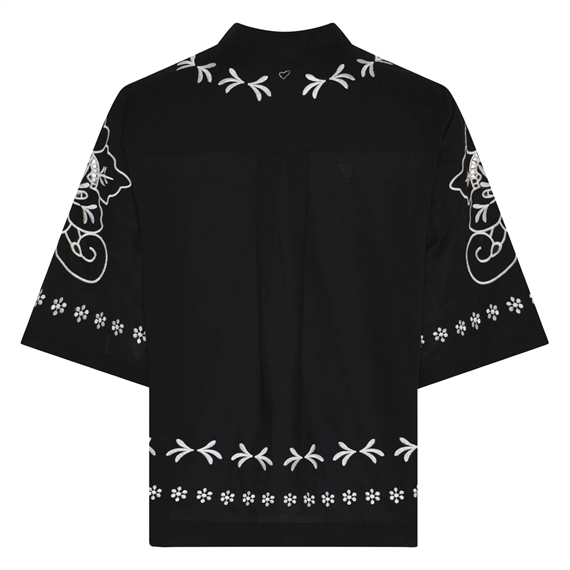 Heartmade Tasim Bluse, Sort 